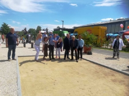 Einweiung der Pétanque (Boule) Bahn_14